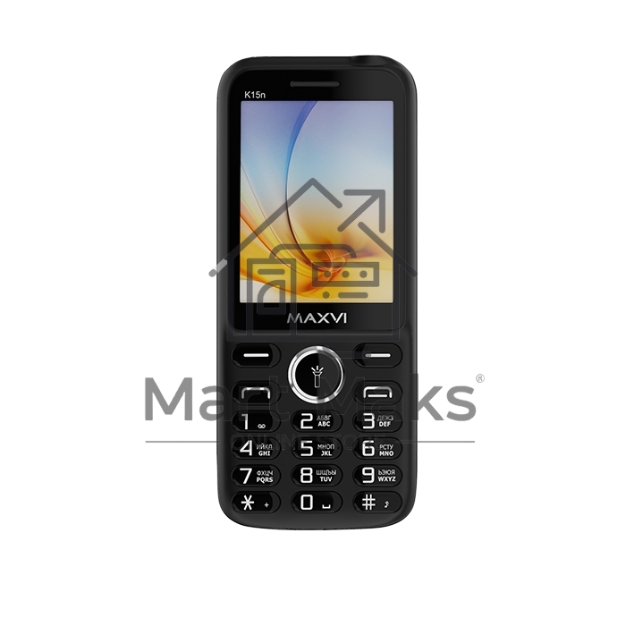 Мобильный телефон Maxvi K15n черный
