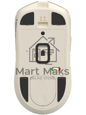 Мышь беспроводная/проводная A4Tech Bloody R72 Ultra Duo Proxy Boom бежевый, 20000 dpi, USB Type-A/Type-C, радиоканал, кнопки-7