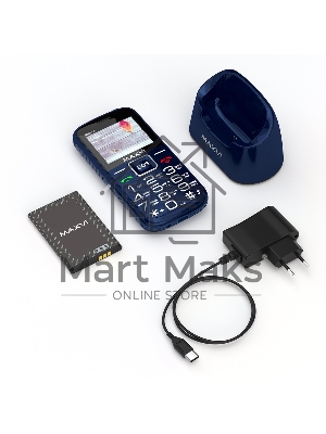 Мобильный телефон Maxvi B5ds up синий