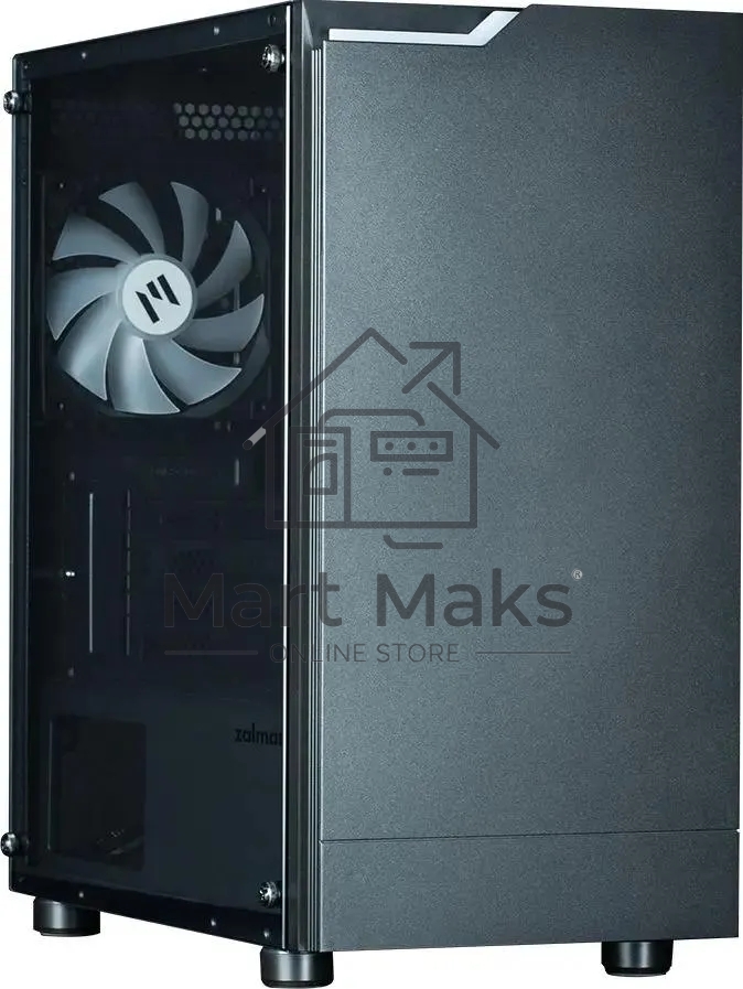 Компьютерный корпус Zalman ZM-T4 plus черный без БП mATX 1x80mm 3x120mm 1xUSB2.0 1xUSB3.0 audio bott PSU