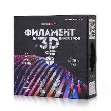 Филамент Crown Micro CM-FILPLA002B PLA 1.75 1кг черный