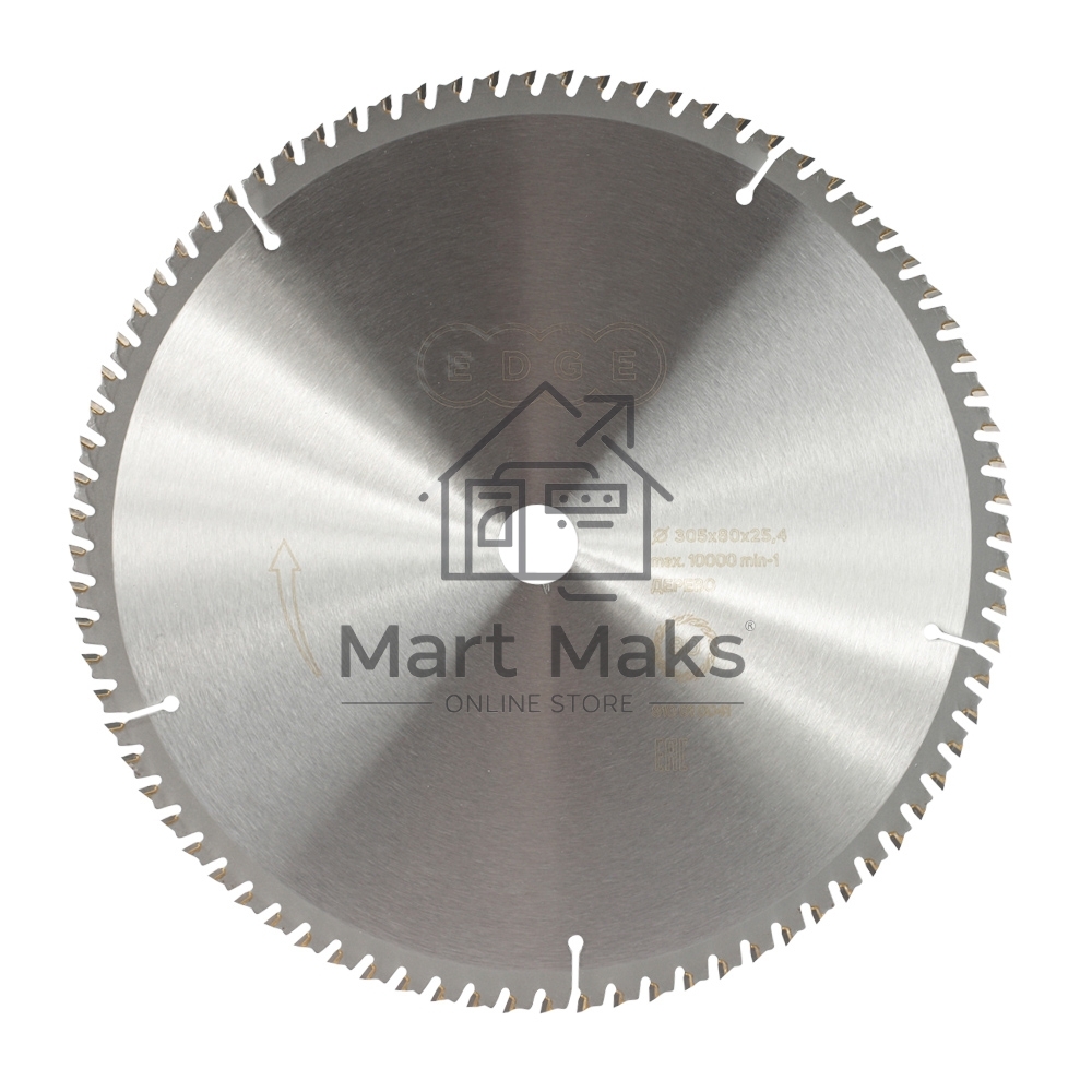 Диск EDGE by PATRIOT пильный по дереву 305x80x25,4 для торцовочной пилы