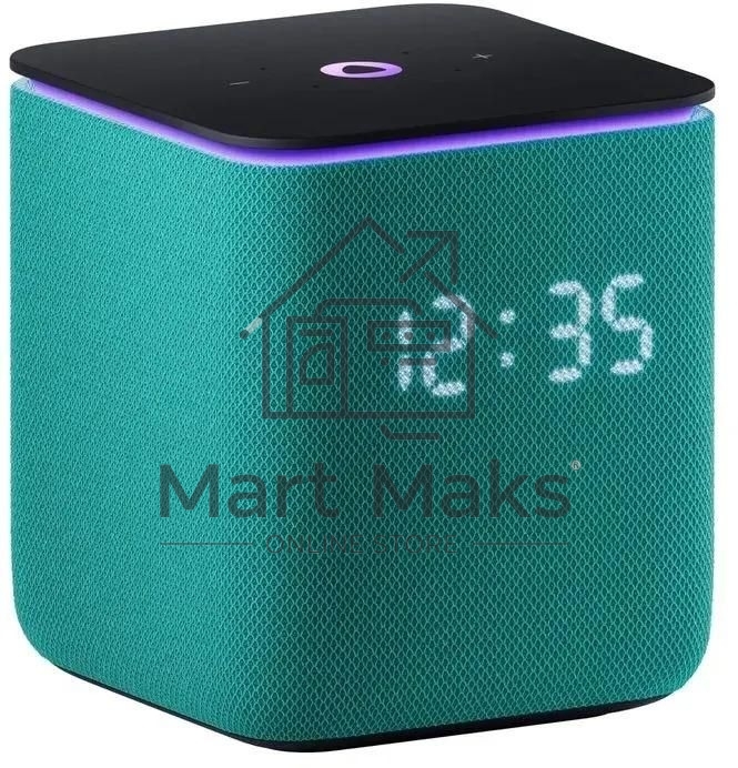 Умная колонка Яндекс Станция Миди, ZigBee, 24Вт, с голосовым ассистентом Алиса на YaGPT, изумрудный