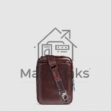 Сумка кросс-боди мужская Piquadro Blue Square CA6811B2/MO коричневая натур.кожа
