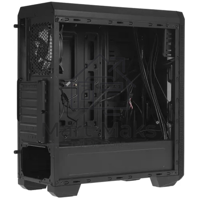 Компьютерный корпус MidiTower Aerocool / Formula GENESIS-G-BK-v2 (ATX, USB3x2, USB2x2, ARGB fan x1, без БП) (4711099473892)