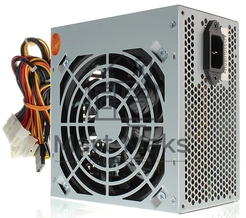Блок питания CROWN CM-PS450W PRO OEM, 450Вт, 80 PLUS Silver, 120мм, серый