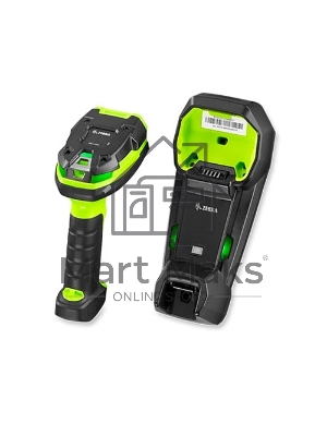 Сканер штрих-кода ручной Zebra DS3678-HD 2D Imager, беспроводной, USB, Bluetooth, зеленый/черный