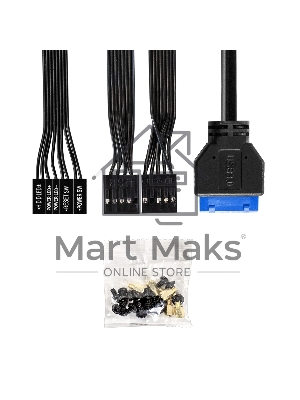 Компьютерный корпус Minitower ExeGate BAA-403U2-UNS500 (mATX, БП UNS500 с вент. 12см, 1*USB/2*USB 3.0, HD Audio, черный)