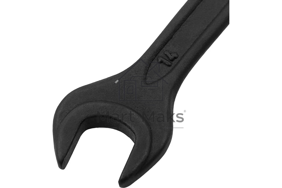 Набор ключей рожковых Сибртех 6 - 19 мм, 6 шт., CrV, фосфатированные, ГОСТ 2839