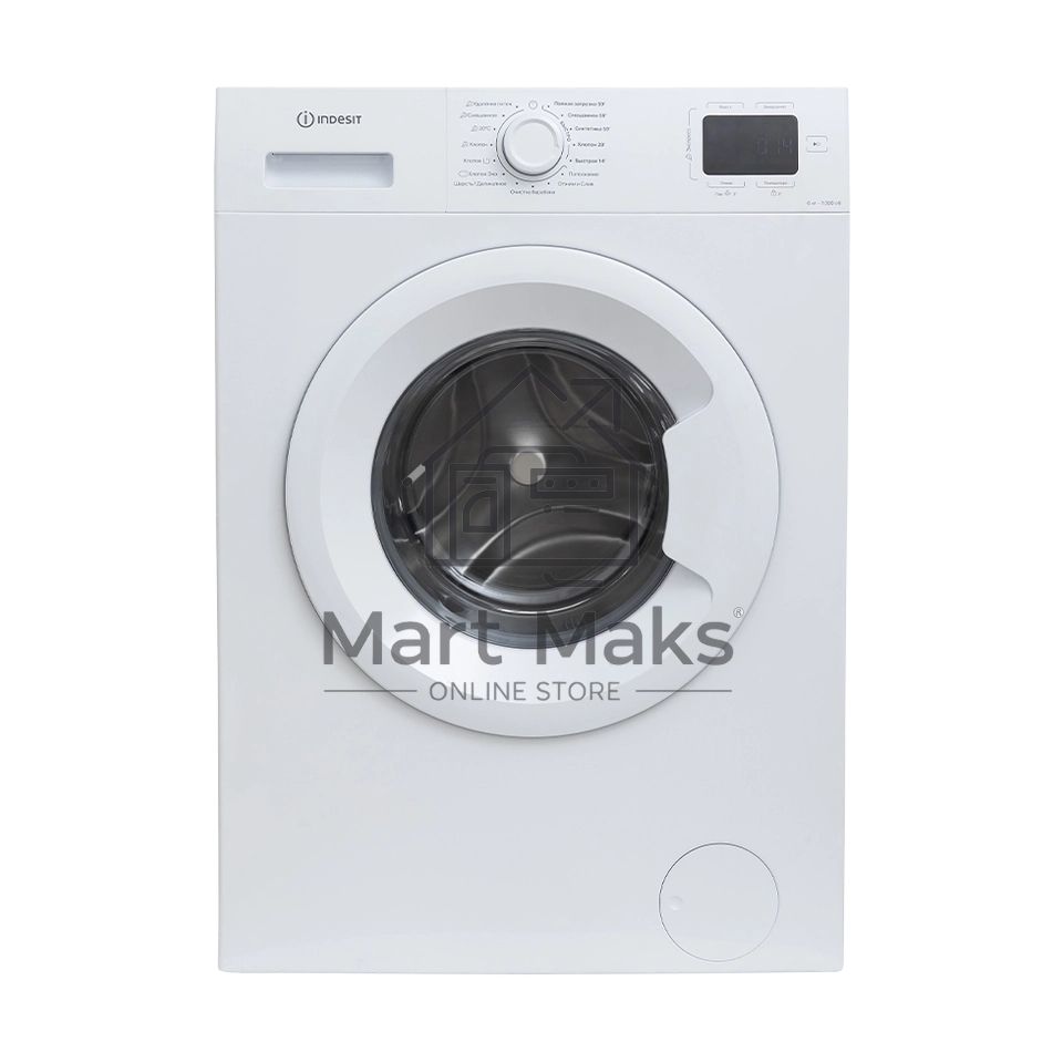 Стиральная машина Indesit ILS3 61091 белый, загрузка фронтальная 6 кг, 1000 об/мин, класс A