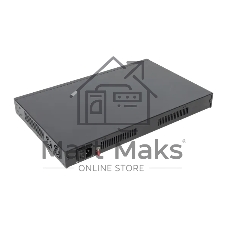 Коммутатор EKF TSX-U-2GX/SFP-24GTP-R, 24×1 Гбит/с PoE + 2×1 Гбит/с SFP, неуправляемый