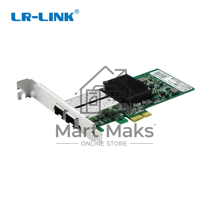 Сетевая карта LR-Link NIC PCIe x1, 2 x 1G SFP, Intel i350 chipset