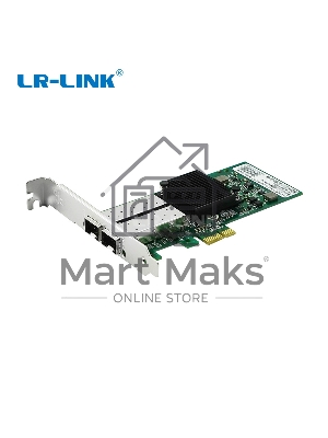 Сетевая карта LR-Link NIC PCIe x1, 2 x 1G SFP, Intel i350 chipset