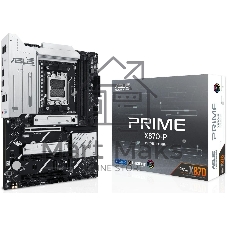 Материнская плата ASUS PRIME X870-P, AM5, AMD X870, 4xDDR5, 2xSATA, 4xM.2, 1xPCIe 5.0 x16, 2xPCIe 4.0 x1, 1xHDMI, 2xUSB-C, 1x 2.5Gb LAN, 4xUSB-A 3.2 Gen 1, 1xUSB-A 3.2 Gen 2, 4xUSB-A 2.0, 3x3.5 мм, 7.1, ATX