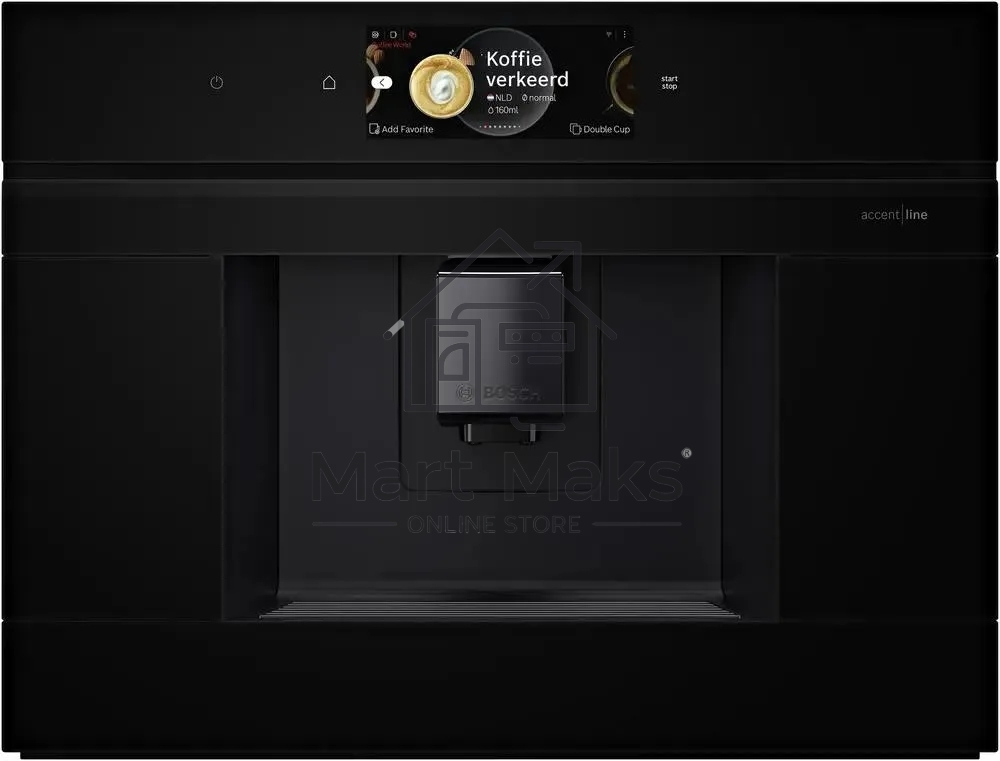 Кофемашина автоматическая Bosch CTL9181D0 черный, исп. кофе - молотый/зерновой, 2,4 л, 1500 Вт, 19 бар