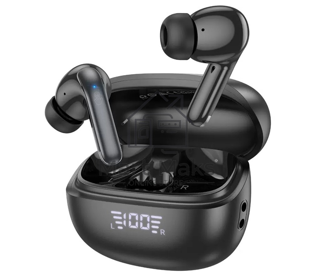 Наушники HOCO EQ5 беспроводные с док станцией Bluetooth 5.3 черный