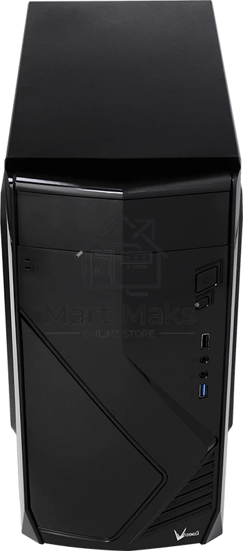 Компьютерный корпус Aerocool / Formula Cs-102 (mATX, без БП, 1x USB3.0, 1x USB2.0) черный