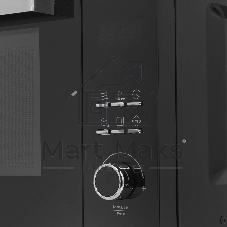 Микроволновая печь Hyundai HYM-D2073 черный, 23 л, 800 Вт, переключатели - кнопки, поворотный механизм