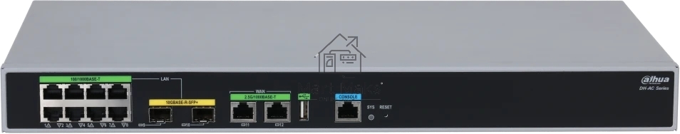 Wi-Fi-контроллер Dahua include 64 AP license WAN 2*2.5GE,LAN 8*GE + 2*10GE SFP+