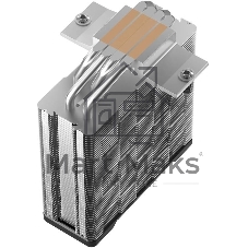 Устройство охлаждения(кулер) Deepcool AG400 G2 ARGB Soc-AM5/AM4/1200/1700/1851 серебристый/черный 4-pin 30.93dB Al+Cu 230W 641gr Ret (R-AG400-BKAMMG2-G)