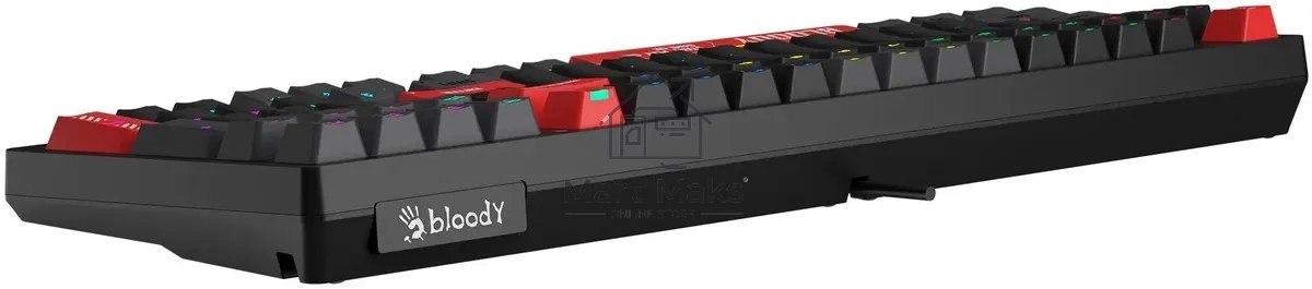 Клавиатура A4Tech Bloody S98 (S98 RED) проводная USB черный/красный