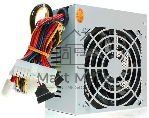 Блок питания CROWN CM-PS450W PRO OEM, 450Вт, 80 PLUS Silver, 120мм, серый