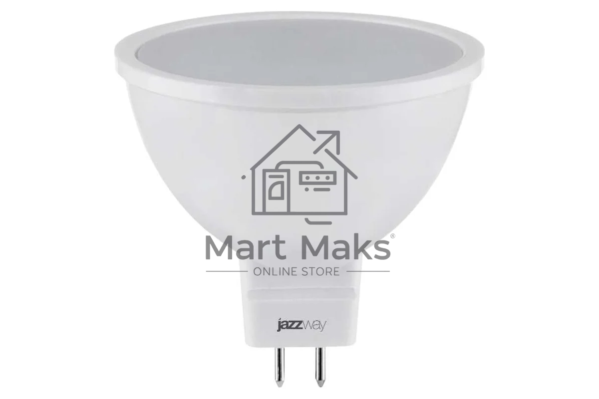 Лампа светодиодная JazzWay 2859754A PLED-SP JCDR 9 Вт 3000 К тепл. бел. GU5.3 720 лм 230В