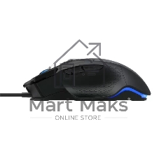 Мышь проводная AULA S12 черный, 2400 dpi, USB, кнопки - 7