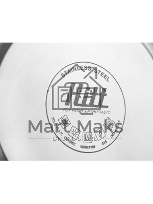 Чайник для плиты HITT H01023/1 Rondo Plus 2,5л со св., капсул. дно, красный Л6115