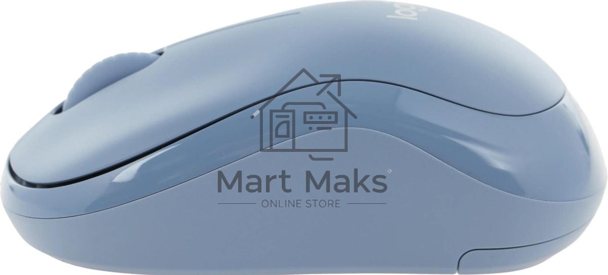 Мышь беспроводная Logitech M221 голубой, 1000 dpi, радиоканал, USB, кнопки - 3