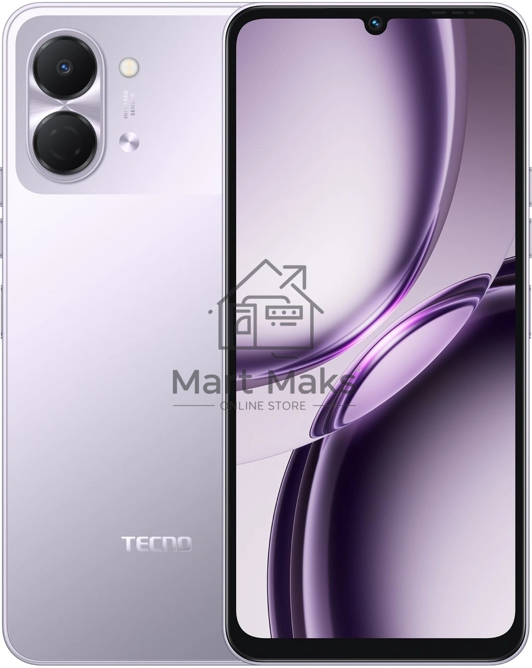 Смартфон Tecno Spark Go 3 4/64Gb фиолетовый