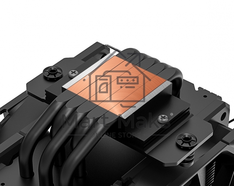 Кулер для процессора ID-COOLING SE-225-XT-BLACK-V2 черный 120мм алюминий+медь 1800rpm 35.2db 4-pin 220W 154мм