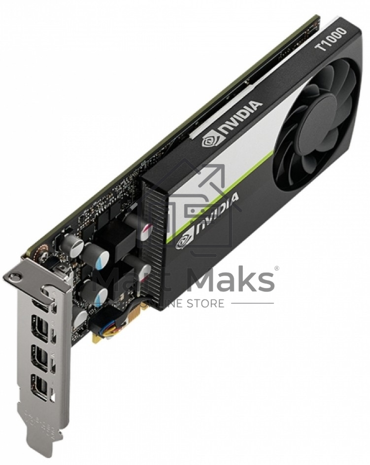 Видеокарта Nvidia Quadro T1000 8GB GDDR6 128-bit 4 x mDP; RTL