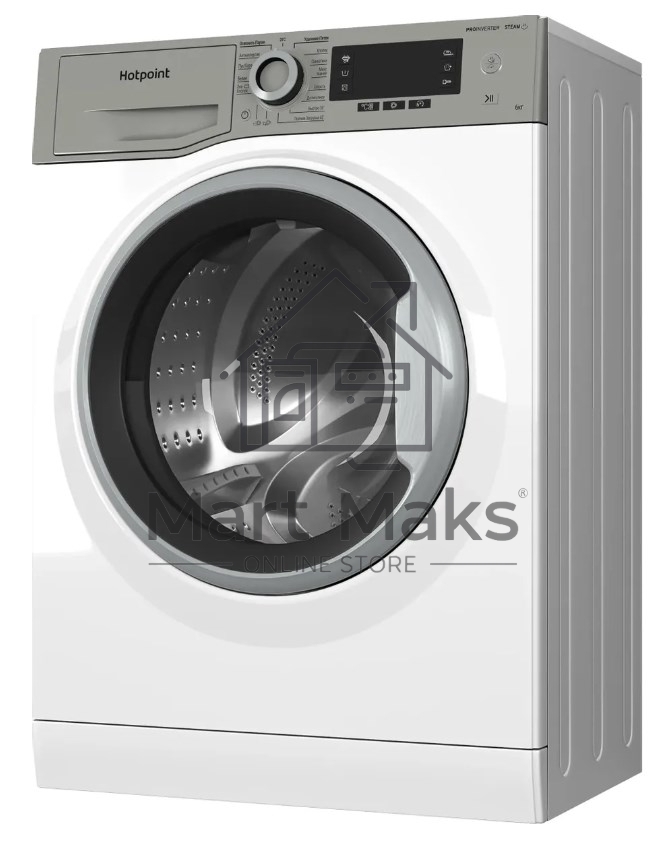 Стиральная машина Hotpoint NSD 6239 SVE RU белый, загр. фронтальная макс.: 6 кг 1200 об/мин класс: А