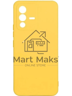 Чехол (клип-кейс) DF vCase-07 для Vivo V23 желтый