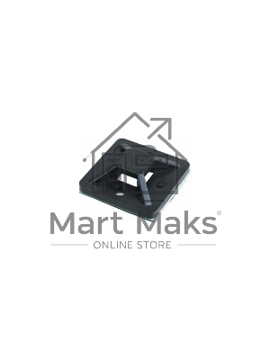 Площадка самоклеящаяся Rexant 20х20 мм, черная (10 шт/уп)