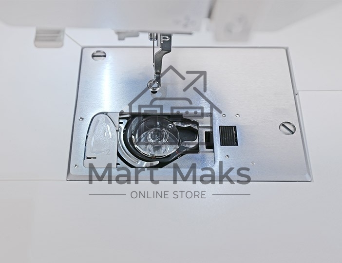 Швейная машина Janome Memory Craft 500Е 160 вышив.дизайнов, алфавит 6 видов, в том числе русский, монограммы в 2, 3 буквы и эмблемы, бордюры 46 видов, швейные строчки 52 образца, макс.поле вышивки 200х280 мм, увелич.рабочая поверхность, прямое соединение 
