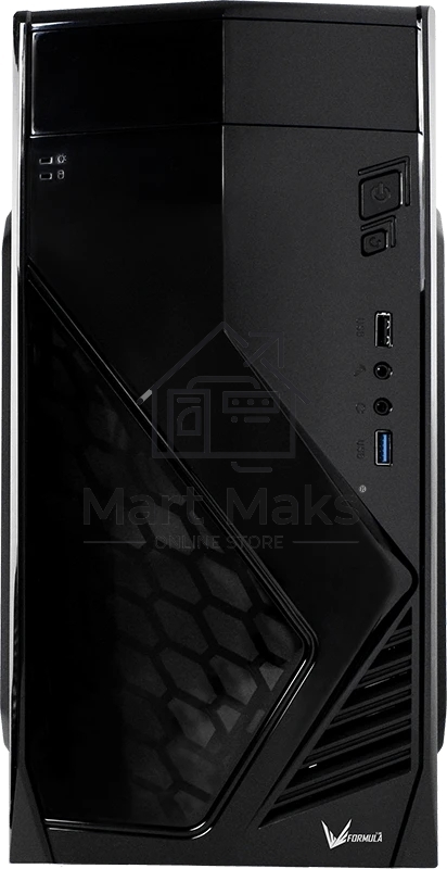 Компьютерный корпус Aerocool / Formula Cs-102 (mATX, без БП, 1x USB3.0, 1x USB2.0) черный