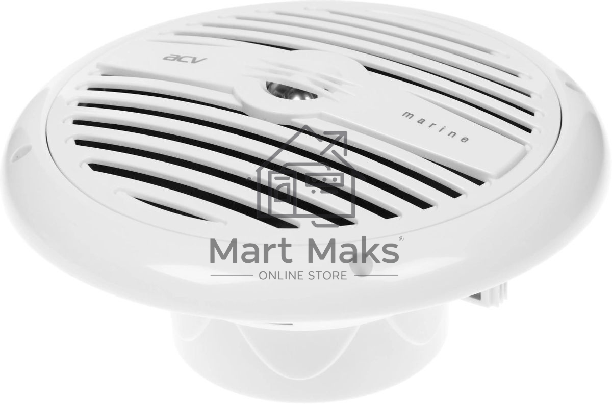 Колонки автомобильные ACV Marine MR802 80Вт 90дБ 20см (8дюйм) (ком.:2кол.) коаксиальные двухполосные