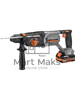 Бесщеточный перфоратор Anycons AC-H509 SDS+, 2,8 Дж, 21В, 2 акб
