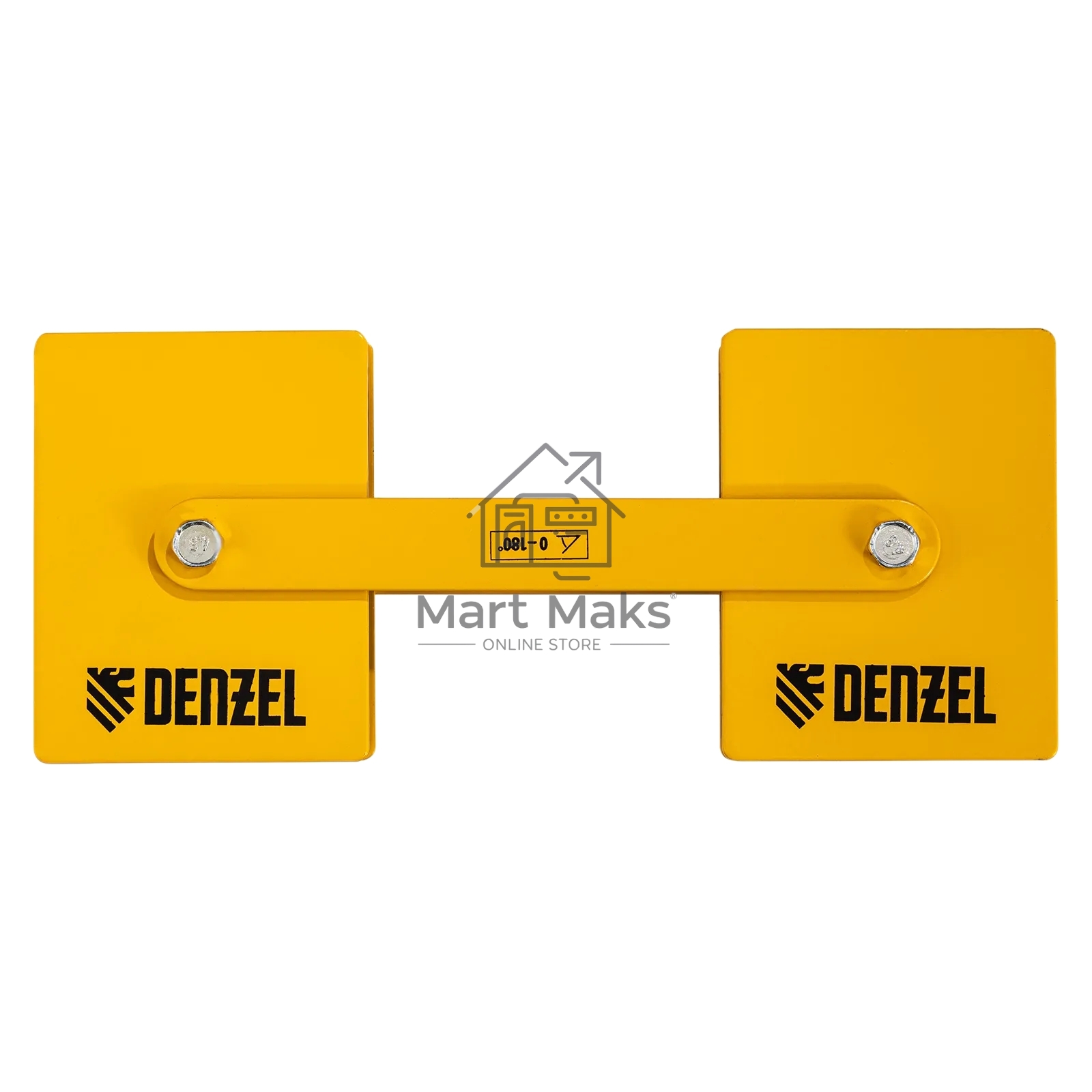 Фиксатор магнитный шарнирный Denzel для сварочных работ усилие 2x50 LB
