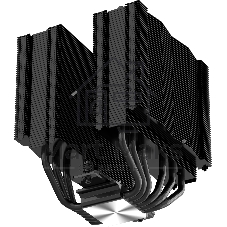 Кулер для процессора SAMA A60B черный, 2x120 мм, алюминий/медь, 800-2200 об/мин, 29 дБ, 4 pin PWM, 265 Вт, высота 156.5 мм