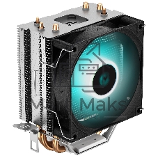 Кулер для процессора DEEPCOOL AG300 MARRS серебристый, 92 мм, алюминий/медь, 3050 об/мин, 30.5 дБ, 4 pin, 150 Вт, 129 мм