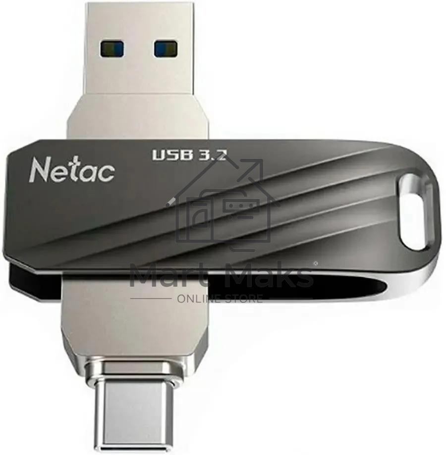 Флешка USB Netac US11 256GB USB3.0+TypeC Dual Flash Drive