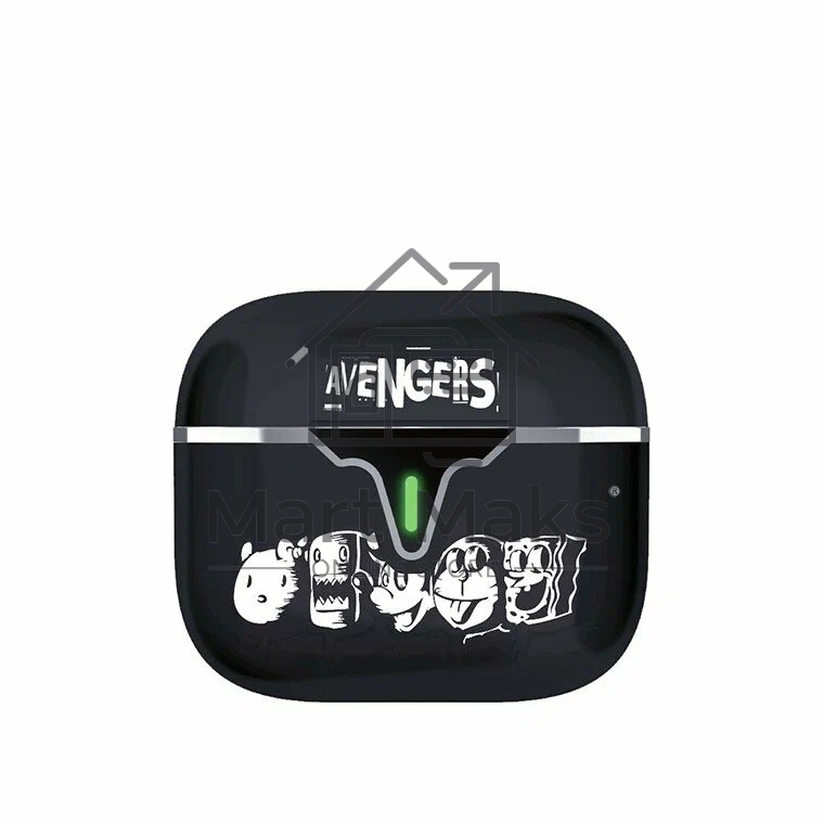 Гарнитура QUMO TWS LiFE «Avengers» ВТ 0101 черный