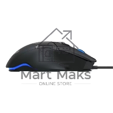 Мышь проводная AULA S12 черный, 2400 dpi, USB, кнопки - 7
