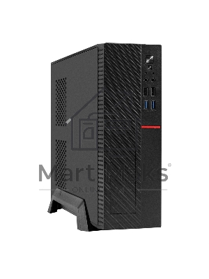 Компьютерный корпус Desktop ExeGate MI-307U2-M300 (mini-ITX/mATX, БП M300 с вент. 8см, 2хUSB+2хUSB 3.0, HD аудио, черный)