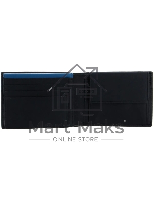 Кошелек мужской Piquadro Urban PU1392UB00R/NGR черный/серый натур.кожа