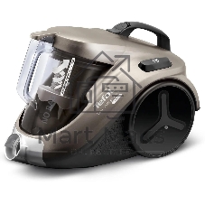 Пылесос Tefal TW3786RA серый/черный, 750/2100 Вт, уборка сухая, пылесборник контейнер 1,5 л