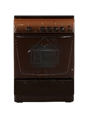 Плита газовая Gefest ПГ 1200 С6 К43 коричневый, конфорок 4 шт, духовка 63 л, 60 см x 85 см x 60 см